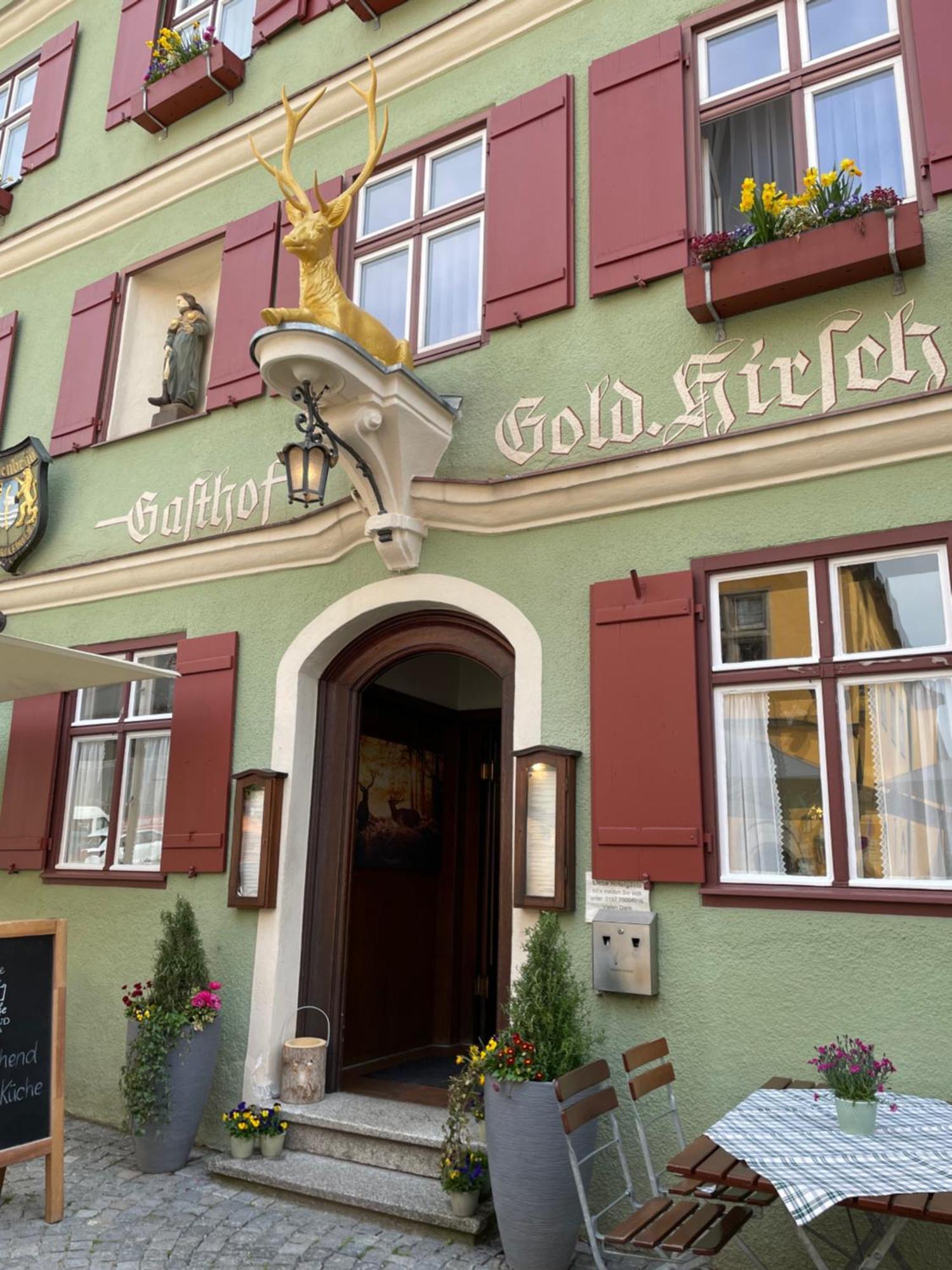 Goldner Hirsch Hotel Dinkelsbuehl Ngoại thất bức ảnh